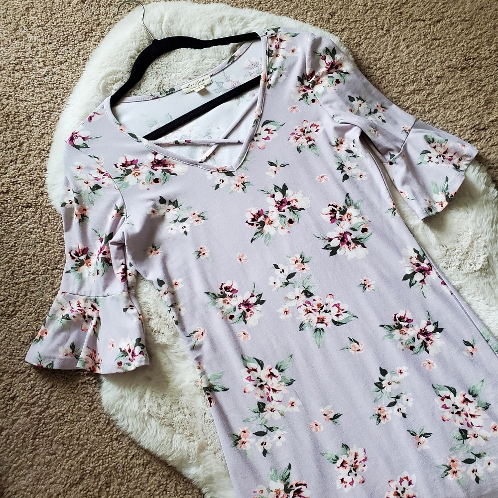 MACY'S Bodycon Floral Dress